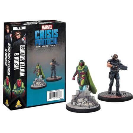 Marvel Crisis Protocol: Vision and Winter Soldier - ALPYN Toys and Games