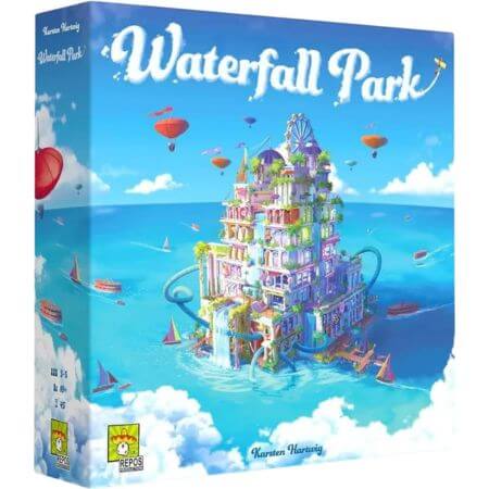 Waterfall Park | Board Game | Ages 8+ | 3-5 Players - ALPYN Toys and Games