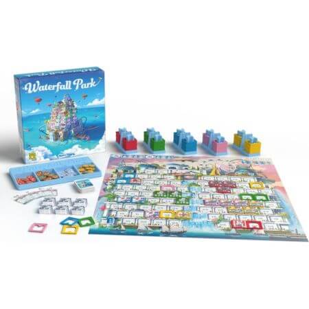 Waterfall Park | Board Game | Ages 8+ | 3-5 Players - ALPYN Toys and Games