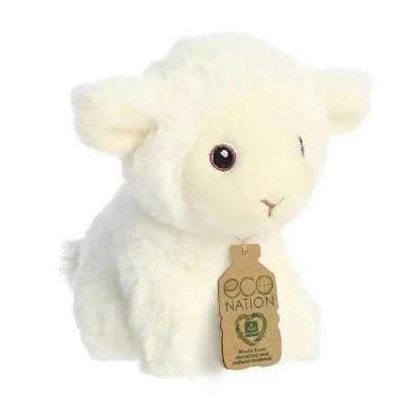 Eco Nation Mini Lamb Soft Toy - ALPYN Toys and Games