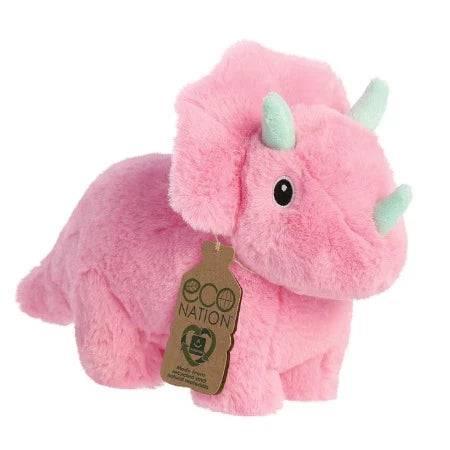 Eco Nation Trix Triceratops Soft Toy - ALPYN Toys and Games