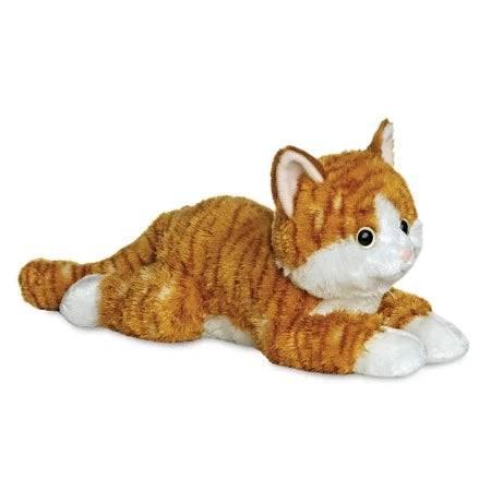 Flopsies Ginger Tabby Cat Soft Toy - ALPYN Toys and Games