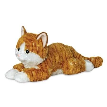 Flopsies Ginger Tabby Cat Soft Toy - ALPYN Toys and Games