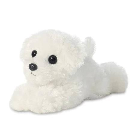 Mini Flopsies Bichon Frise Dog Soft Toy - ALPYN Toys and Games