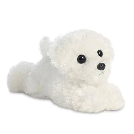 Mini Flopsies Bichon Frise Dog Soft Toy - ALPYN Toys and Games