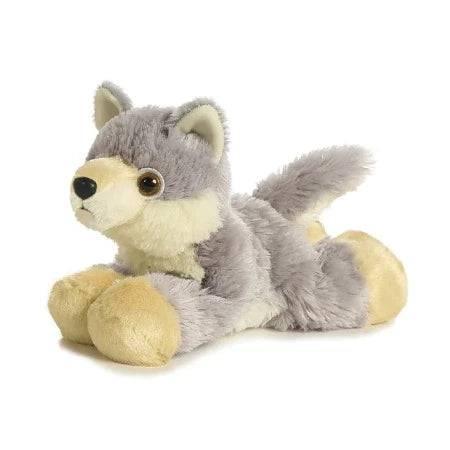 Mini Flopsies Woolsey Wolf Soft Toy - ALPYN Toys and Games