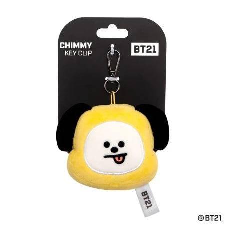 BT21 CHIMMY Plush Key Clip - ALPYN Toys and Games