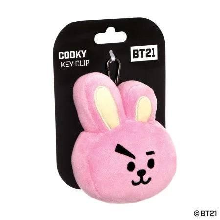 BT21 COOKY Plush Key Clip - ALPYN Toys and Games