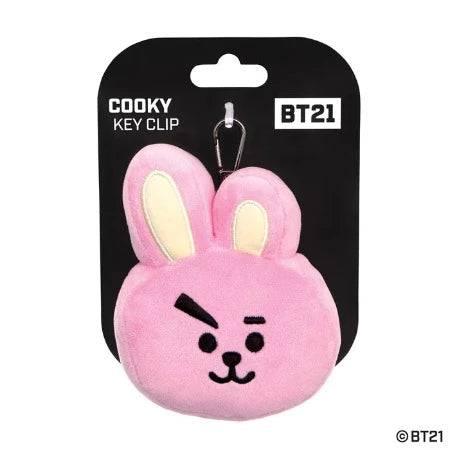 BT21 COOKY Plush Key Clip - ALPYN Toys and Games