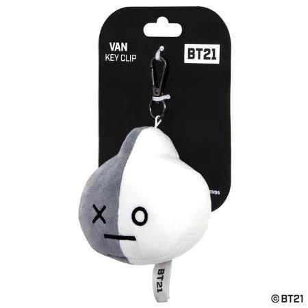 BT21 VAN Plush Key Clip - ALPYN Toys and Games