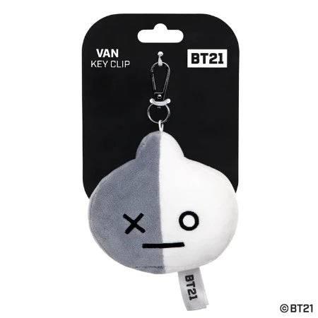 BT21 VAN Plush Key Clip - ALPYN Toys and Games