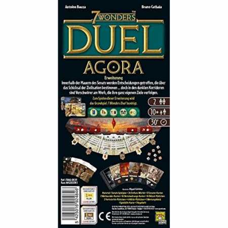 7 Wonders Duel: Agora - ALPYN Toys and Games